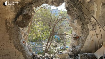Пошкоджений внаслідок атаки РФ житловий будинок