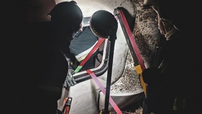 На Тернопільщині перекинувся автобус На Тернопільщині перекинувся автобус