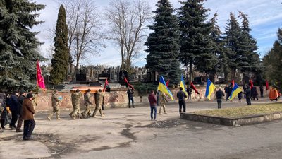 Тернополі попрощалися із загиблим бійцем Артуром-Артемом Харівим Тернополі попрощалися із загиблим бійцем Артуром-Артемом Харівим