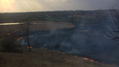 На Черкащині за добу 2 квітня сталися десять пожеж На Черкащині за добу 2 квітня сталися десять пожеж