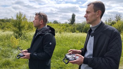 На Полтавщині волонтери виготовляють роботизовані платформи для військових На Полтавщині волонтери виготовляють роботизовані платформи для військових