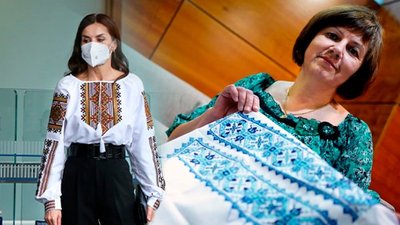 Вишиванка для королеви. Як прикарпатка популяризує український стрій в Іспанії та допомагає під час війни