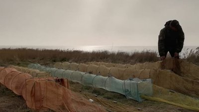 На Херсонщині поліцейські попередили браконьєрський вилов На Херсонщині поліцейські попередили браконьєрський вилов
