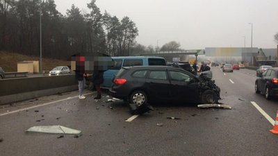 Через автокатастрофу на трасі Київ-Одеса обмежили рух