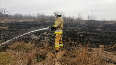 На Миколаївщині горіло сміття і сухостій