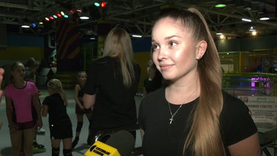 Сумські спортсменки про чемпіонат Європи з фігурного катання на роликових ковзанах Сумські спортсменки про чемпіонат Європи з фігурного катання на роликових ковзанах