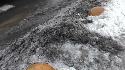 Нова комунальна техніка сльота негода Селидове Донецька область