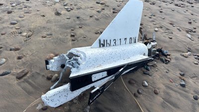 Падіння дронів у Латвії