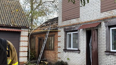 У Ромнах російський безпілотник влучив у подвір'я приватного будинку