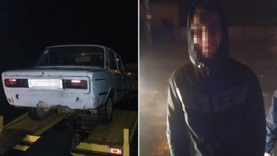 Франківські патрульні зупинили авто за порушення ПДР: п'яний водій без прав, пасажир - з наркотиками