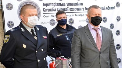 Служба судової охорони Тернопільщини відзначила річницю створення Служба судової охорони Тернопільщини відзначила річницю створення