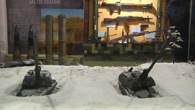 На Житомирщині у музеї 26-ї артилерійської бригади відкрили нову історичну експозицію На Житомирщині у музеї 26-ї артилерійської бригади відкрили нову історичну експозицію