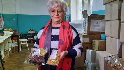 Зимове меню для військових. Кропивничанки готують та передають на фронт харчі Зимове меню для військових. Кропивничанки готують та передають на фронт харчі