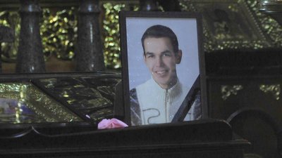 У Житомирі провели в останню путь військових Андрія Степчука та Дмитра Балабанова У Житомирі провели в останню путь військових Андрія Степчука та Дмитра Балабанова