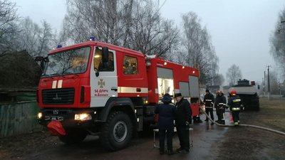 У Бахмацькому районі згоріла школа У Бахмацькому районі згоріла школа