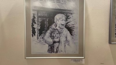 У Сумах відкрилась виставка “500 днів війни” Іллі Ярового У Сумах відкрилась виставка “500 днів війни” Іллі Ярового