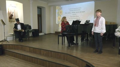 У Черкасах організували перформанс до дня народження Миколи Лисенка