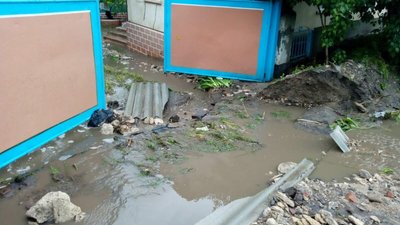 На Вінниччині через негоду підтопило село На Вінниччині через негоду підтопило село