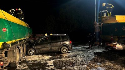 Аварія за участю легковика і бензовоза в Луцькому районі, 7 жовтня 2025 рік