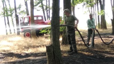 На Херсонщині через недбале поводження із вогнем ледве не загорівся ліс На Херсонщині через недбале поводження із вогнем ледве не загорівся ліс