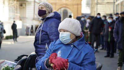 У Харкові прощаються з в'язнем концтаборів Ігорем Маліцьким У Харкові прощаються з в'язнем концтаборів Ігорем Маліцьким
