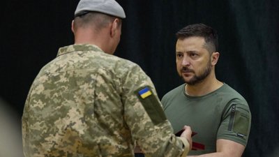 Володимир Зеленський представив нового командувача ССО Володимир Зеленський представив нового командувача ССО