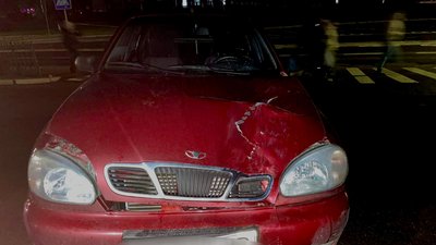 автомобіль "Daewoo Lanos" збив 62-річну жінку
