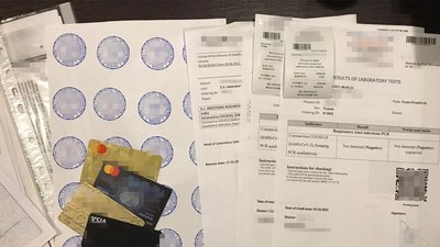 На Франківщині власника мережі турагенцій підозрюють у виготовленні підробних ПЛР-тестів На Франківщині власника мережі турагенцій підозрюють у виготовленні підробних ПЛР-тестів