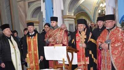 Панахида за загиблим Василем Бойком Панахида за загиблим Василем Бойком
