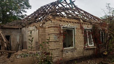 атаки РФ, Дніпропетровщина, пошкоджений будинок
