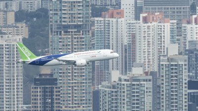 Китайський авіалайнер C919