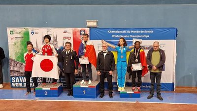 Волинянка – бронзова призерка чемпіонату світу з французького боксу "Сават" Волинянка – бронзова призерка чемпіонату світу з французького боксу "Сават"
