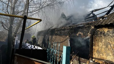 У Запоріжжі горів будинок