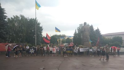 Житомир долучився до всеукраїнської акції на підтримку українських військових
