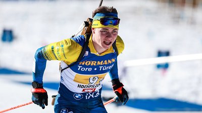 Богдан Борковський на Кубку світу з біатлону