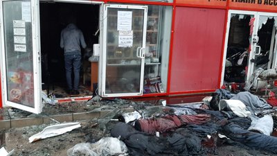 Пожежу на Барабашово поліцейські розслідують як підпал Пожежу на Барабашово поліцейські розслідують як підпал