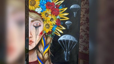 Херсонська художниця присвятила нову картину Одесі, де наразі перебуває Херсонська художниця присвятила нову картину Одесі, де наразі перебуває