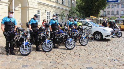 У Львові запрацював мотопатруль