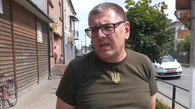 Житель Болехова Микола Досяк