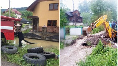 Підтоплення на Закарпатті: рятувальники продовжують ліквідовувати наслідки негоди