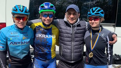 Команда Житомирщини стала першою у Кубку України з велоспорту Команда Житомирщини стала першою у Кубку України з велоспорту
