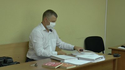 Прокурор Григорій Гринь на судовому засіданні Прокурор Григорій Гринь на судовому засіданні