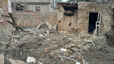 Херсон, обстріли, приватний будинок
