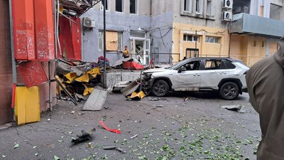 Леоньєв, Нова Каховка, атака дрона