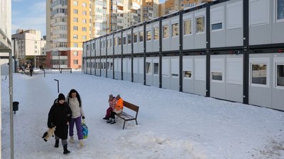 Модульне містечко на Сихові