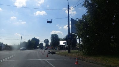 ДТП на розі вулиць Лісова просіка та Степана Бандери, 6 червня 2024 року ДТП на розі вулиць Лісова просіка та Степана Бандери, 6 червня 2024 року