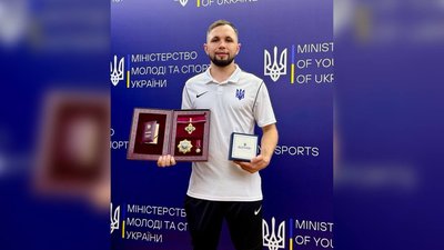 Спортсмен з Волині Богдан Мочульський отримав орден