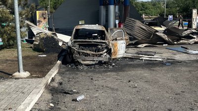 АЗС, Широке, загинули батько з сином