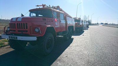 Рятувальники із Полтавщини долучилися до гасіння пожежі на Житомирщині