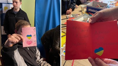 Малювали для захисників Малювали для захисників